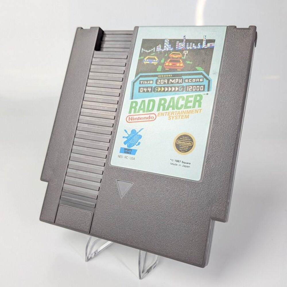 Rad Racer - Authentic and Tested - NES